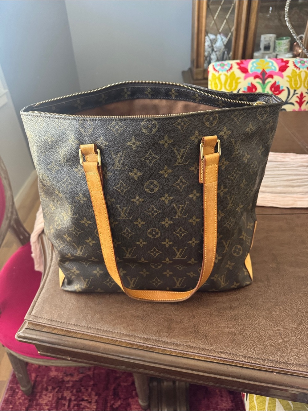 Louis Vuitton Cabas Mezzo Monogram Large Tote M51151